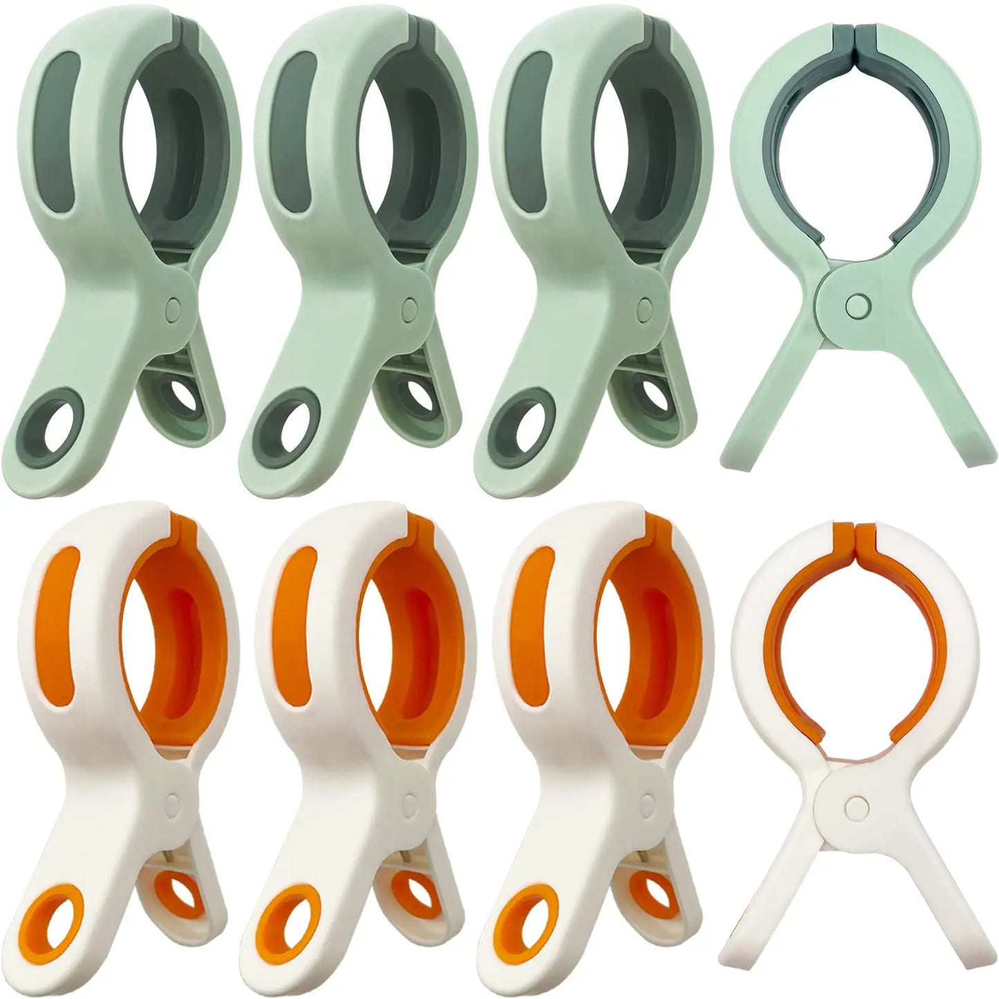 Beach Towel Clips for Beach Chairs & Cruise, Durable Plastic Clips for Lounging  Pool Use, Large Clothespins for Hanging Clothes