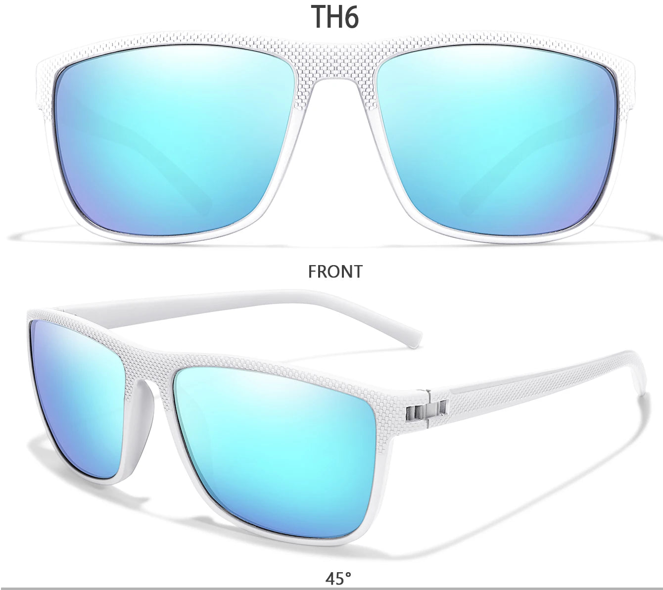 LOISRUBY Brand Classic Cycling Polarized Sunglasses Men Women Mtb Bicycle Square Eyewear Camping Hiking Driving Goggles UV400