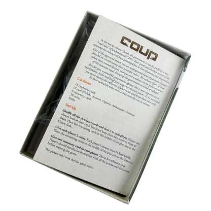 Indie Boards and Cards | Coup | Card Game Coup Reformation 2nd Edition Expansion Card Game