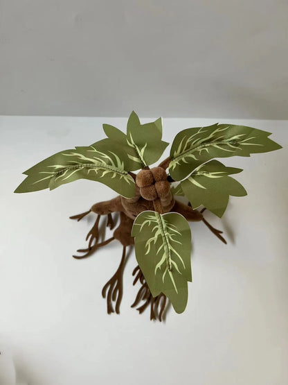 35cm Mandrake Plush Toy Cartoon Soft Stuffed Anime Plush Doll For Christmas Gift Home Decoration Fans Collect Gift