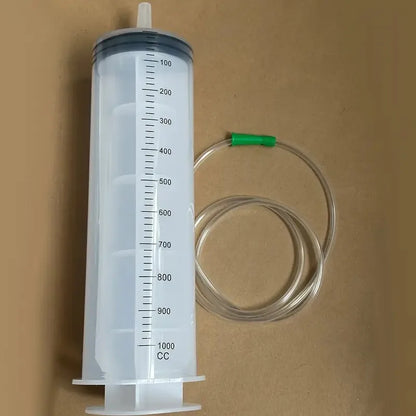 Durable Large Capacity Plastic Syringes - 100ml, 150ml, 250ml, 350ml, 550ml, 1000ml | Transparent Body with 99.82cm Measure