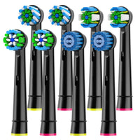 8pcs Black