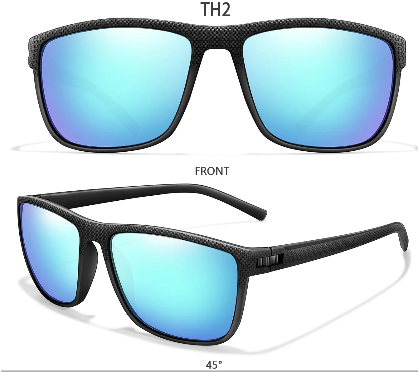 LOISRUBY Brand Classic Cycling Polarized Sunglasses Men Women Mtb Bicycle Square Eyewear Camping Hiking Driving Goggles UV400