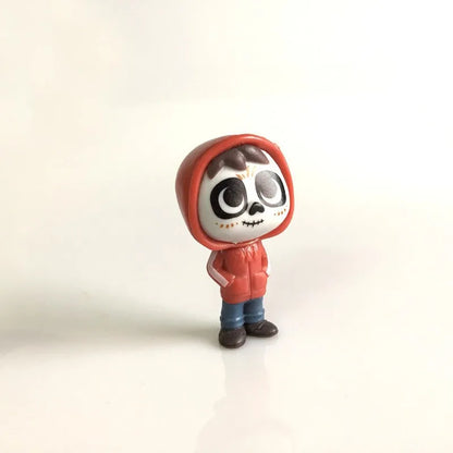 8 Pieces / Set COCO Cartoon Movie Action Figure Vinyl Figurine Collection Model Doll Toys