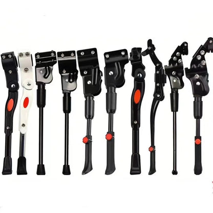 Adjustable Bicycle Kickstand for 22-26 Inch Mountain Bike Side Support Parking Rack Compatible with 24 Inch Wheels