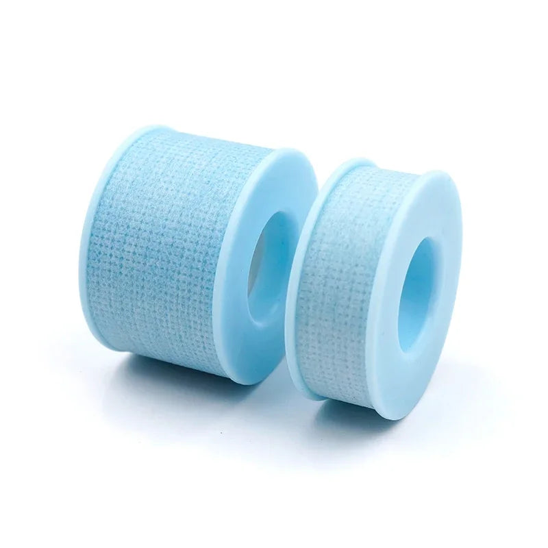 Non-woven silicone gel eyelash tape  breathable sensitive resistant blue/pink/purple/green/white eye pad Eyelash extension tools