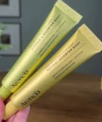 Korean Skin Care Brand Arencia Booster Shot Serum Vitamin C Brighten Skin Tone Essence Retinal Caffeine Smooth Fine Lines Serum