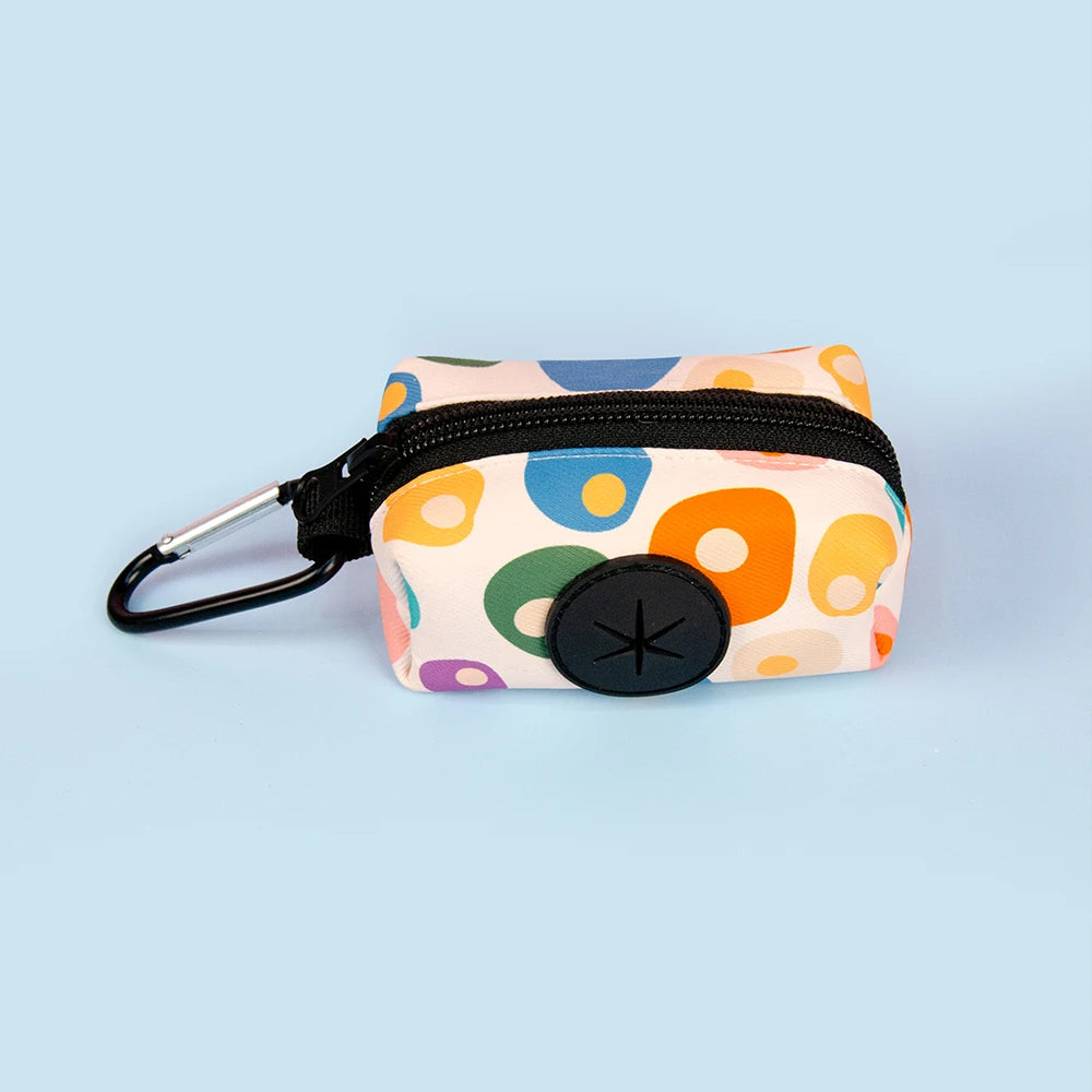 1pcs Colorful Design Dog Poo Bag Holder Dispenser Durable Use For Dog Leash Attachment (Without Poo Bag And Leash)