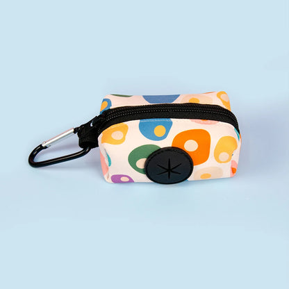 1pcs Colorful Design Dog Poo Bag Holder Dispenser Durable Use For Dog Leash Attachment (Without Poo Bag And Leash)