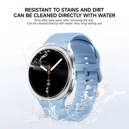 1:1 Sport Band for Samsung Galaxy watch 9 8 44mm 40mm 8 classic 46mm Wrist Replacement Belt Bracelet Correa Galaxy watch8 Straps