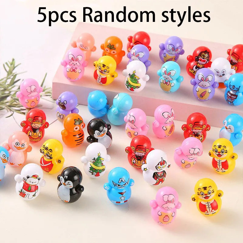 5pcs Self-Rolling Tumbler Cat Toy: Battery-Free, Automatically Rolls to Amuse Your Cat—A Fun Pet Toy to Keep Them Entertained
