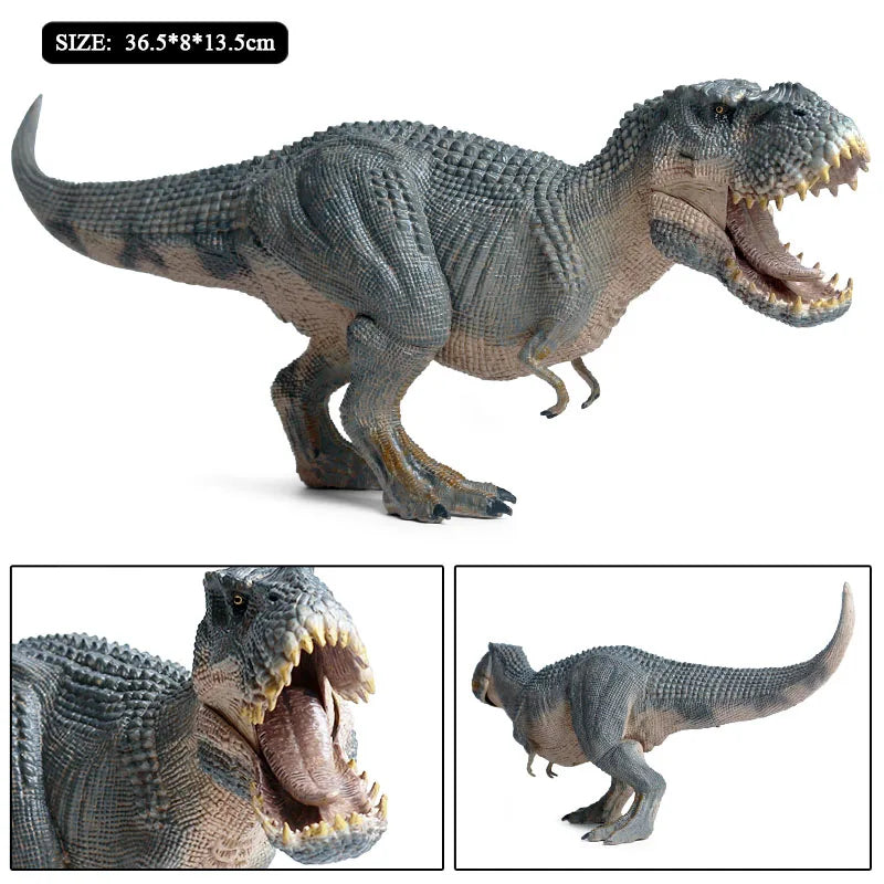 Oenux Jurassic Dinosaur Spinosaurus Indominus Rex Action Figures Open Mouth Tyrannosaurus Animals Model Collection Kid Toy Gift