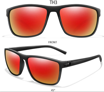 LOISRUBY Brand Classic Cycling Polarized Sunglasses Men Women Mtb Bicycle Square Eyewear Camping Hiking Driving Goggles UV400