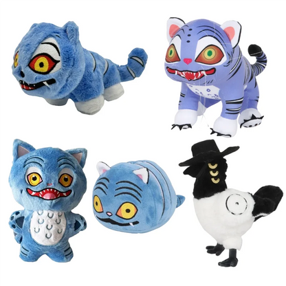 & Demon Hunters Tiger Plush Toy Demon Hunters Kpop Accessories Toy Tiger Plushie Doll K Pop Demon Hunters Merch Birthday Gift//