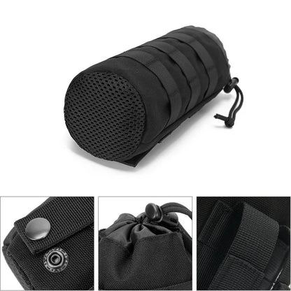 Outdoor Molle Water Bottle Bag Pouch Holder Travel Camping Hiking Cycling Fishing Hunting Water Bottle Kettle Carrier