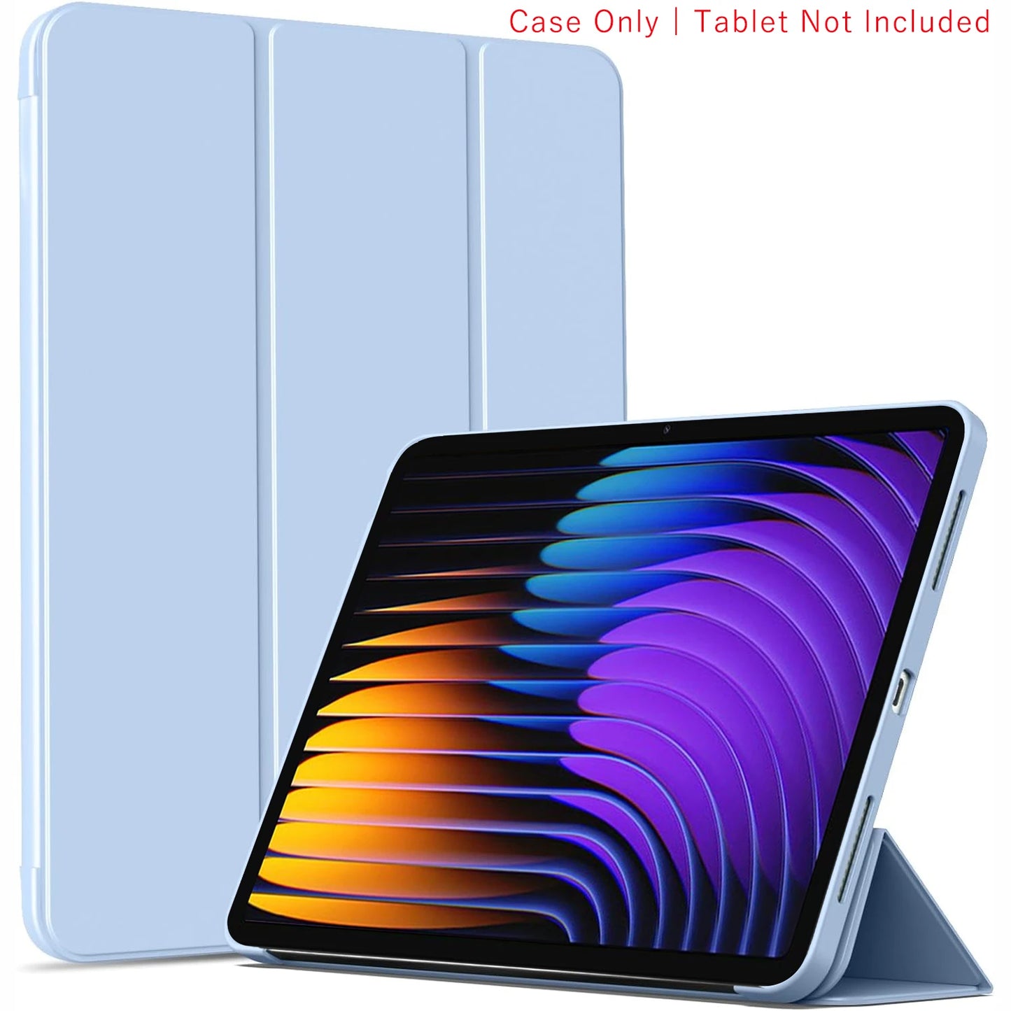 Tri-fold Flip Case For Xiaomi Pad 7/Pad 7 Pro 11.2 inch 2024 Magnetic Stand PU Leather Protective Cover Auto Sleep/Wake up