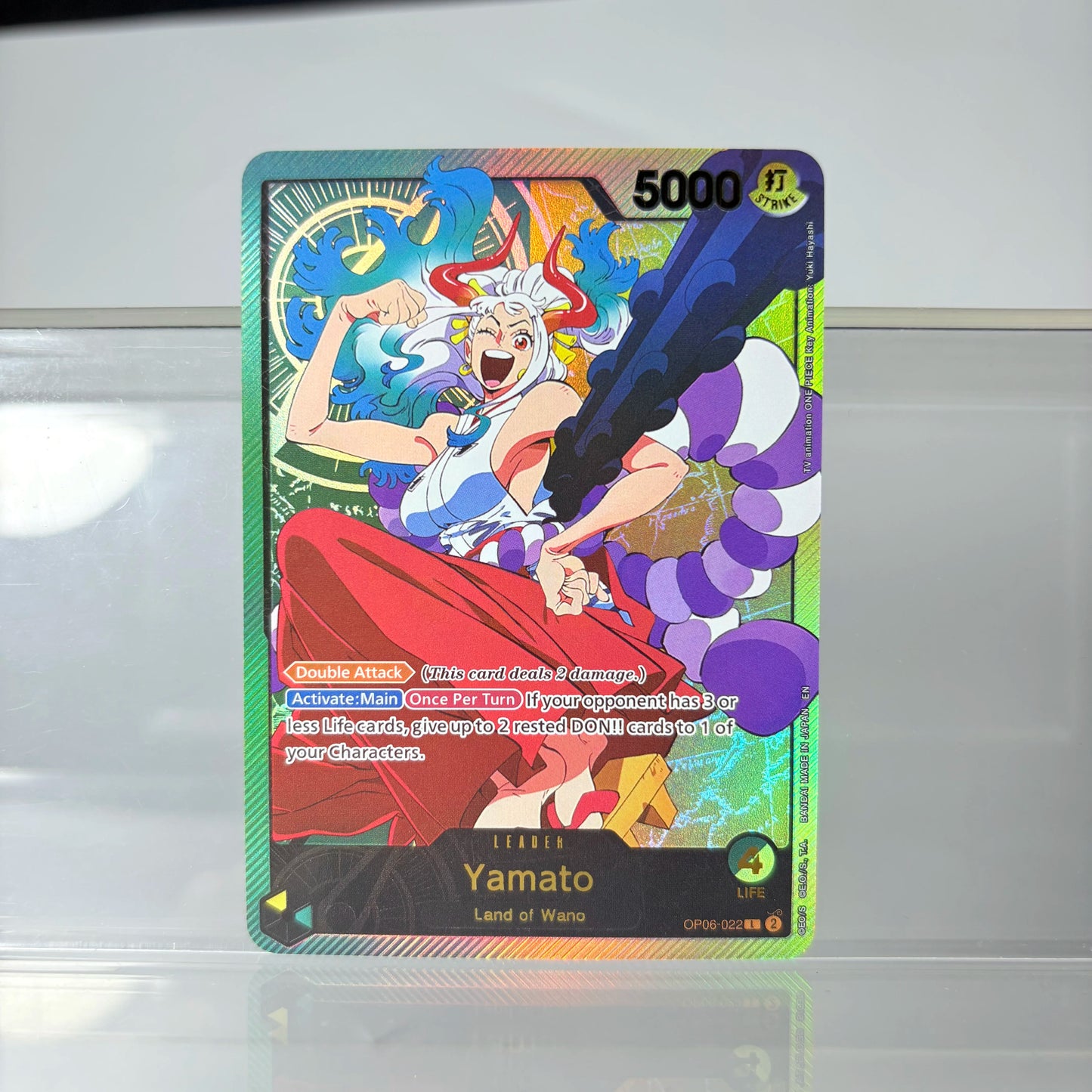 Anime One Piece Game Card English Version Holographic Gilding Jewelry Bonney/Monkey.D.  Luffy/Uta/Chopper Collection Proxy Cards