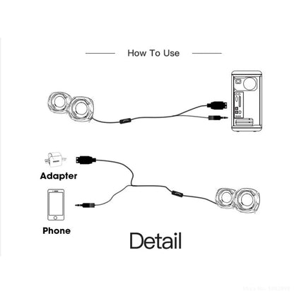 PC Speaker For Computer Laptop Notebook Desktop Caixa De Som Mini Sound Box Music Bocina Column Acoustics Coluna Audio System