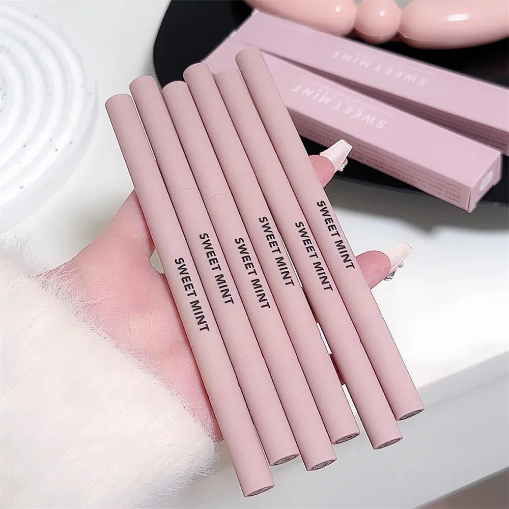 2 In 1 Glitter Matte Aegyosal Pen Brightening Highlight & Shadow Stick Dual End Eye Makeup Lying Silkworm Eyeliner Gel Pencil
