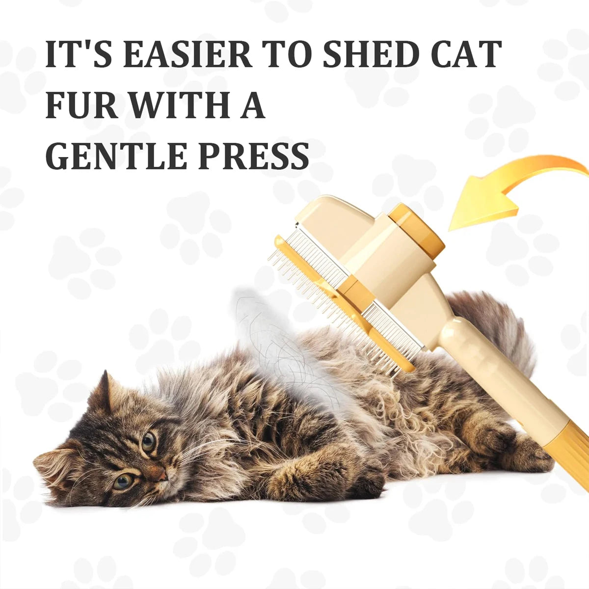Dog and Cat Knot-removing Comb Pet Hair Removal Self-cleaning Brush Combing the Canine Professional Hairdressing Combs Grooming