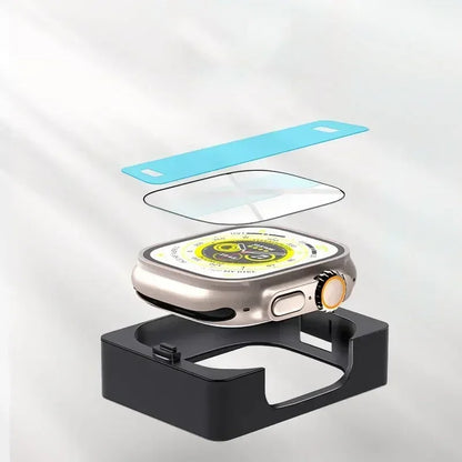 Install Tray Screen Protector for Apple Watch Ultra 49mm Series10 42mm 46mm For iWatch 9 8 7 6 5 4 3 SE 45mm 41mm 44mm 40mm 38mm