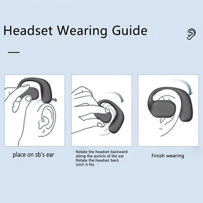 Wireless Bluetooth 5.4 Headphone TWS Ear Hook Earphone HiFi Stereo Noise Reduction Headset Waterproof Earbud for Huawi For Xiami