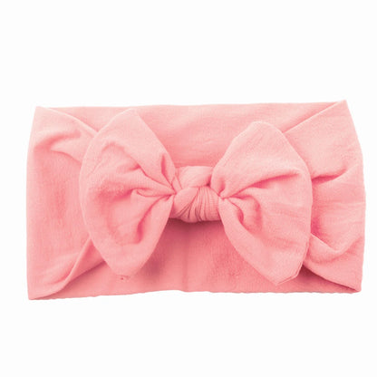 Baby Headband Girls Headwear Hair Accessory Bow Knot Bandage Infant Newborn Toddlers Clothes Kids Rabbit Ear Photo Props