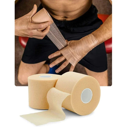 4 Rolls OK TAPE Pre Wrap Athletic Tape Foam, Underwrap Tape Sports Foam, Underwrap Bandage Athletic for Ankle Wrists Knees Sport