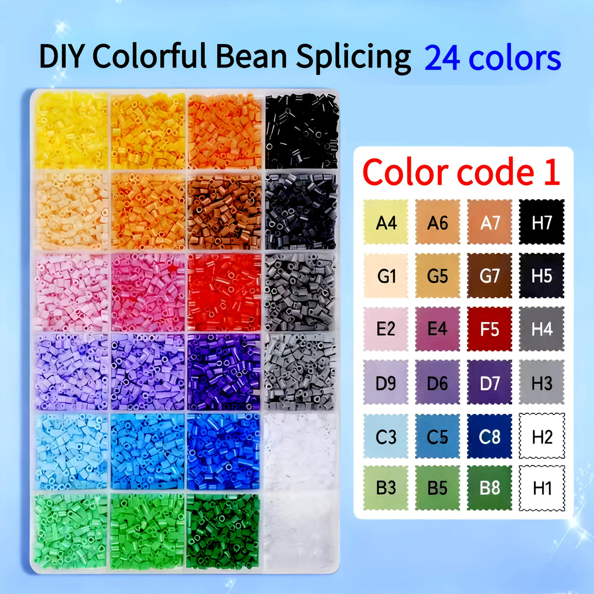 2.6mm 96 Colors Hama Beads Education Iron Beads 3D Puzzle Beads Lroning DIY Intelligence Educational Toys Craft Puzzles