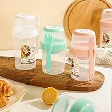 Carry Breakfast Cups, Salad Cups, Yogurt Cereal, Oatmeal Snacks, Parfait Containers and Salad Dressing Holders with Forks!