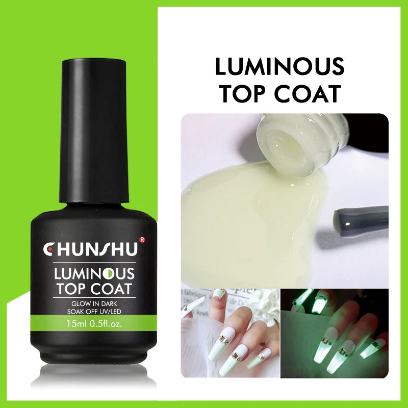 CHUNSHU TPO Free 6 IN 1 Extension UV Gel Polish In A Bottle Builder Nail Gel Rubber Base Coat Semi Permanent Nails Art 15ML
