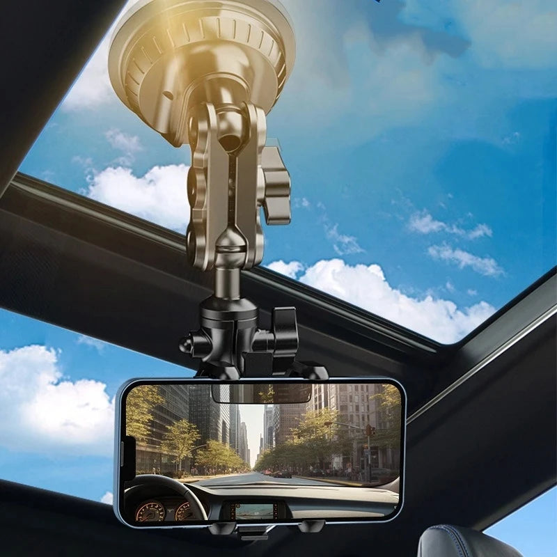 Car Phone Mount Video Recording Universal Magic Arm Suction Car Phone Holder Mount Windshield Window Glass Vlog Shooting