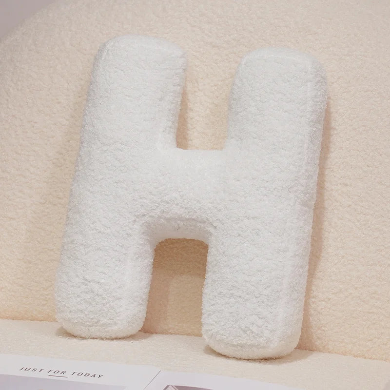 Cozy English Letters Pillow Sofa Cushion Living Room Decor 26 Letter Stuffed Doll Toy Kids Pillow Teaching Words Game Kid Toy