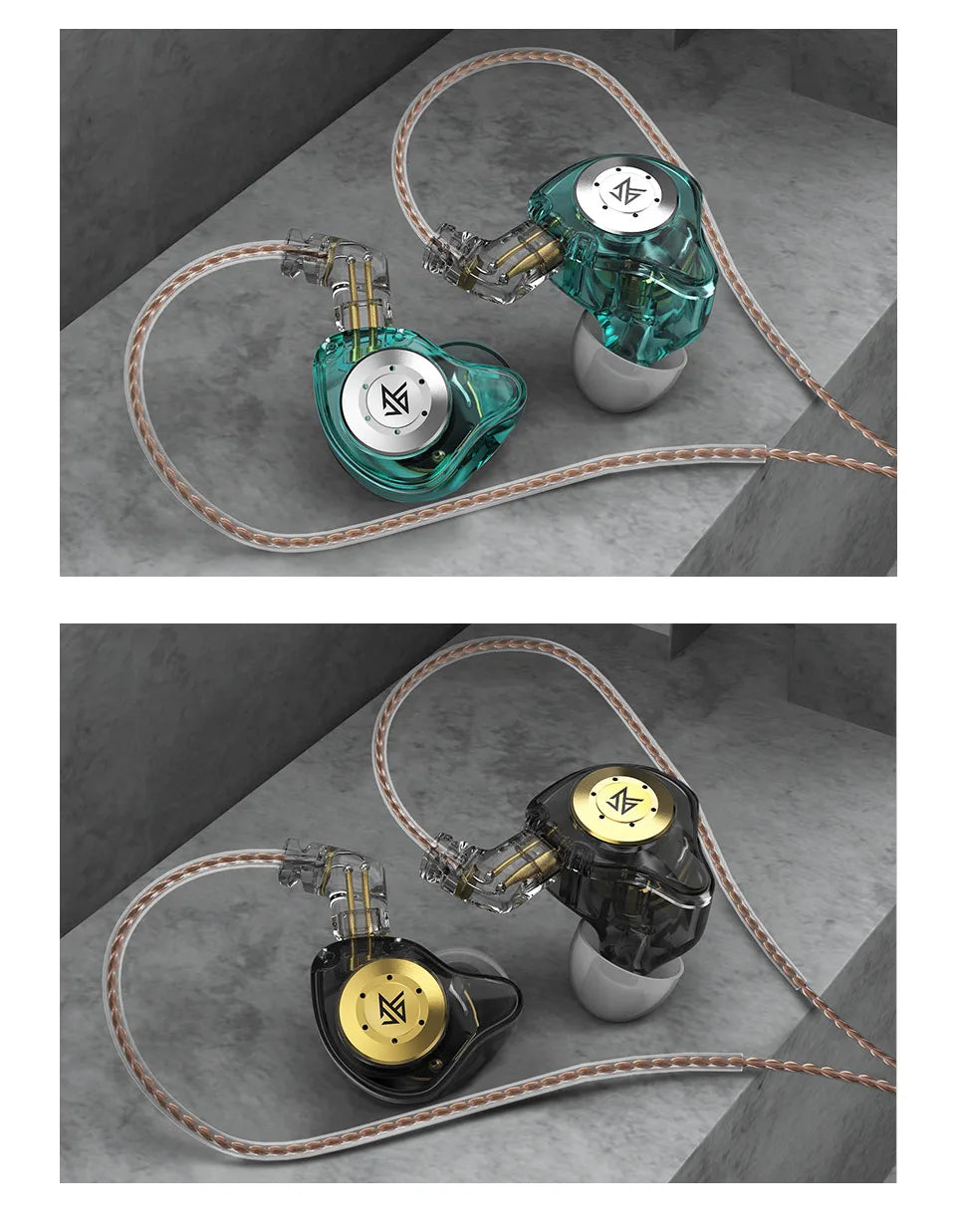 KZ EDX PRO 10mm Dual Magnetic Circuit Dynamic Drive Earphone HIFI Bass Earbud Sport Noise Cancelling Headset KZ ZSTX ZSN PRO ZAS