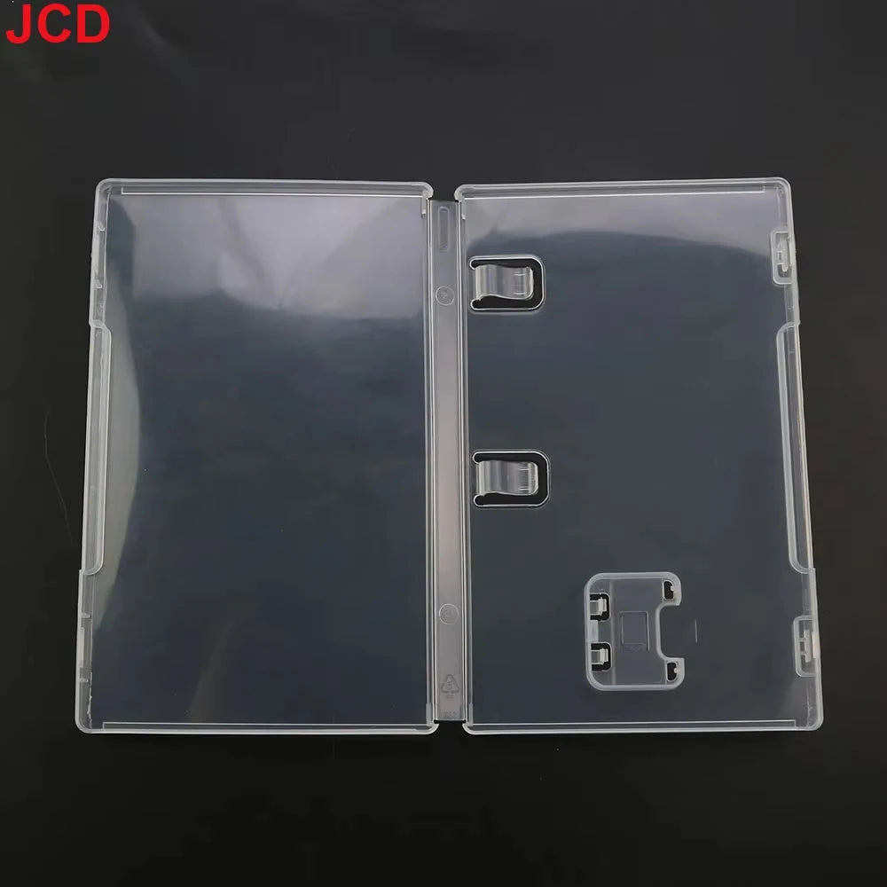 1pc Game Card Storage Case Box Transparent Cartridge Holder Shell For Switch NS Box Storage Shell Book Holder For Inserted Cover