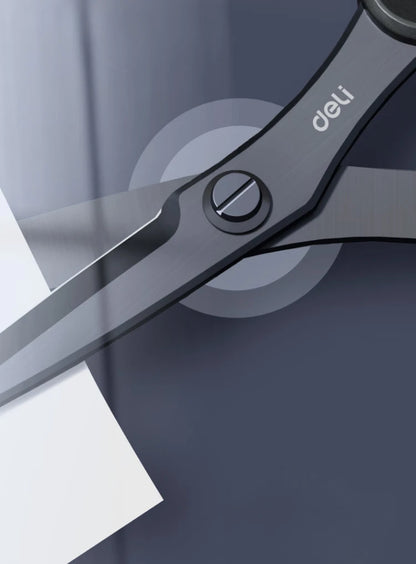 1/2Pcs 210/175mm Black Stainless Steel Scissors Business Office Stationery Home Tailor Shears Kitchen Knife Cutter Cutting