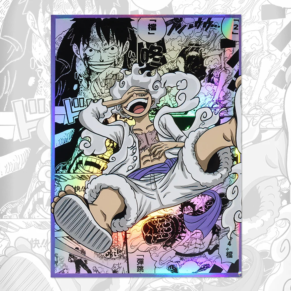 60Pcs 67x92mm Anime One Piece Card Sleeves Ace Luffy Zoro Shanks Empress Nami OPCG PTCG /MTG/PKM Trading Cards Protector Case