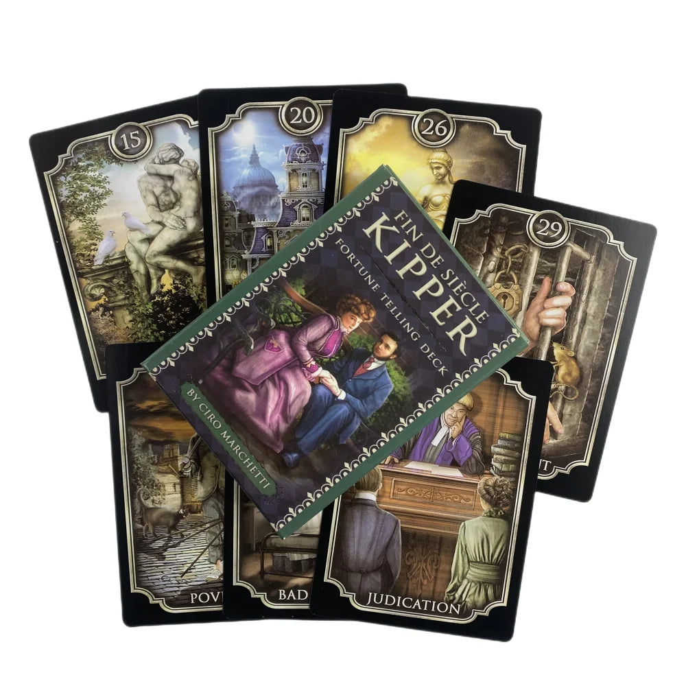 Reverie Lenormand Oracle Cards Divination Deck English Vision Expanded Edition Tarot Board Playing Game For Party