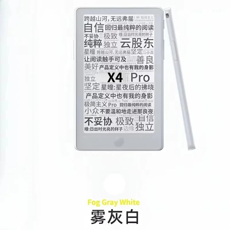 Xteink X4 X3 Magnetic Portable E Ink Reader Ultra Thin 4 3 Inch Small Screen Electronic Paper Reader Home Outdoor Daily Reading