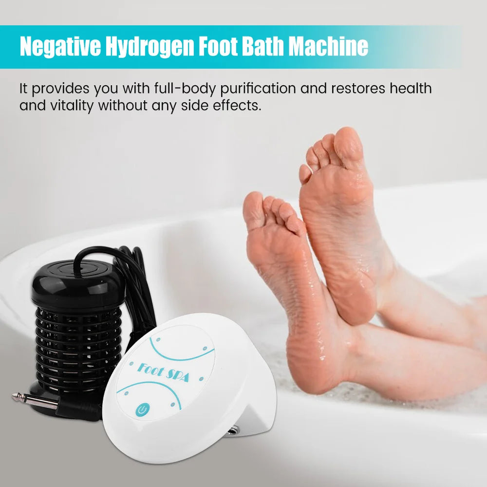 Ionic Foot Detox Spa Bath Machine Ion Foot Ionic Detoxification Relieves Fatigue Promote Blood Circulation Footbath Machine