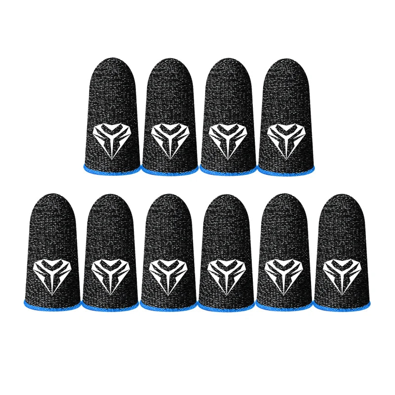 1-10 Pairs Thumb Gloves Touch Screen Finger Cots Sweatproof for PUBG Mobile Game Accessories