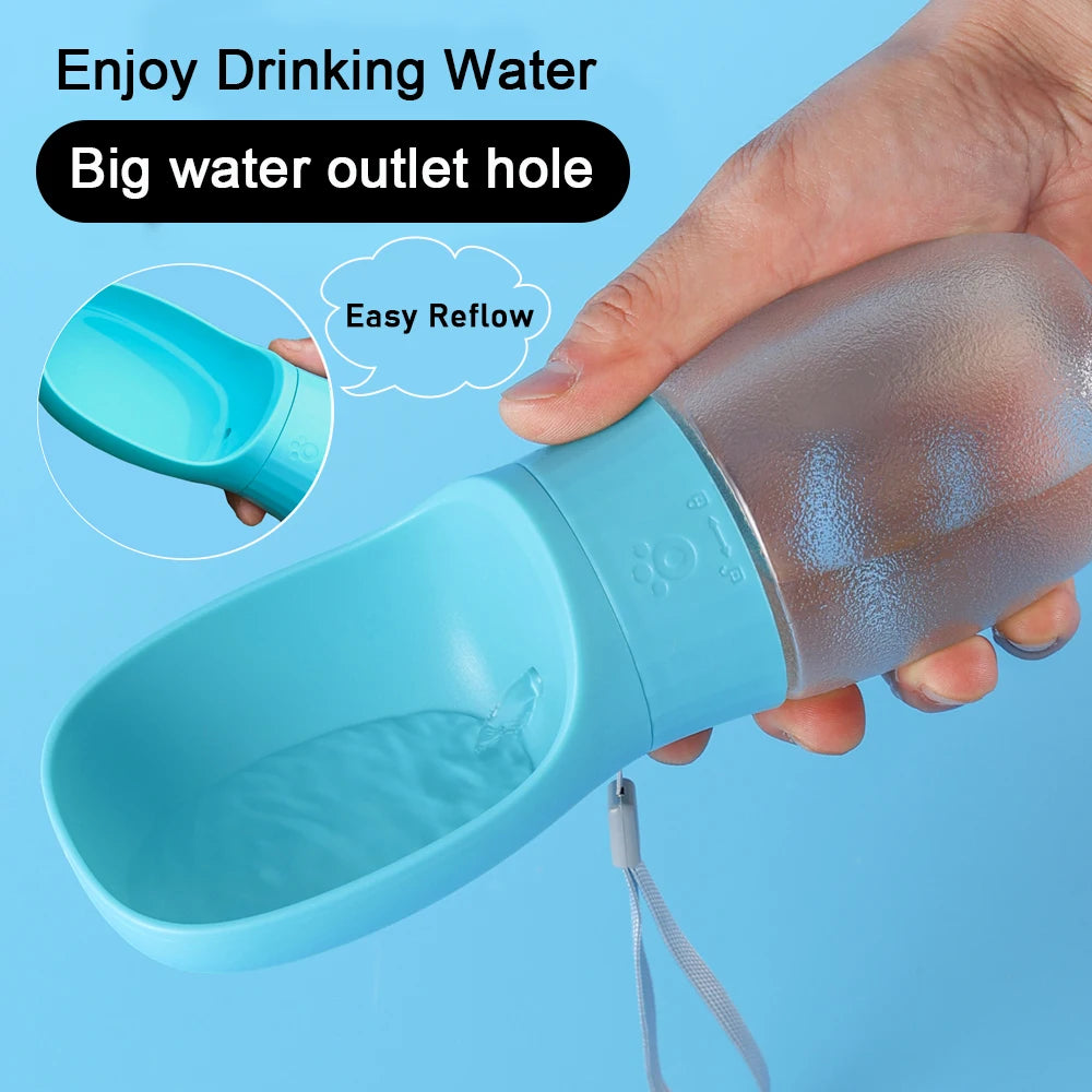 300ml 500ml Big Dog Water Bottle Portable Drinking Bowl For Small Dogs Cat Travel Hiking Puppy Pet Water Dispenser Cup Labrador
