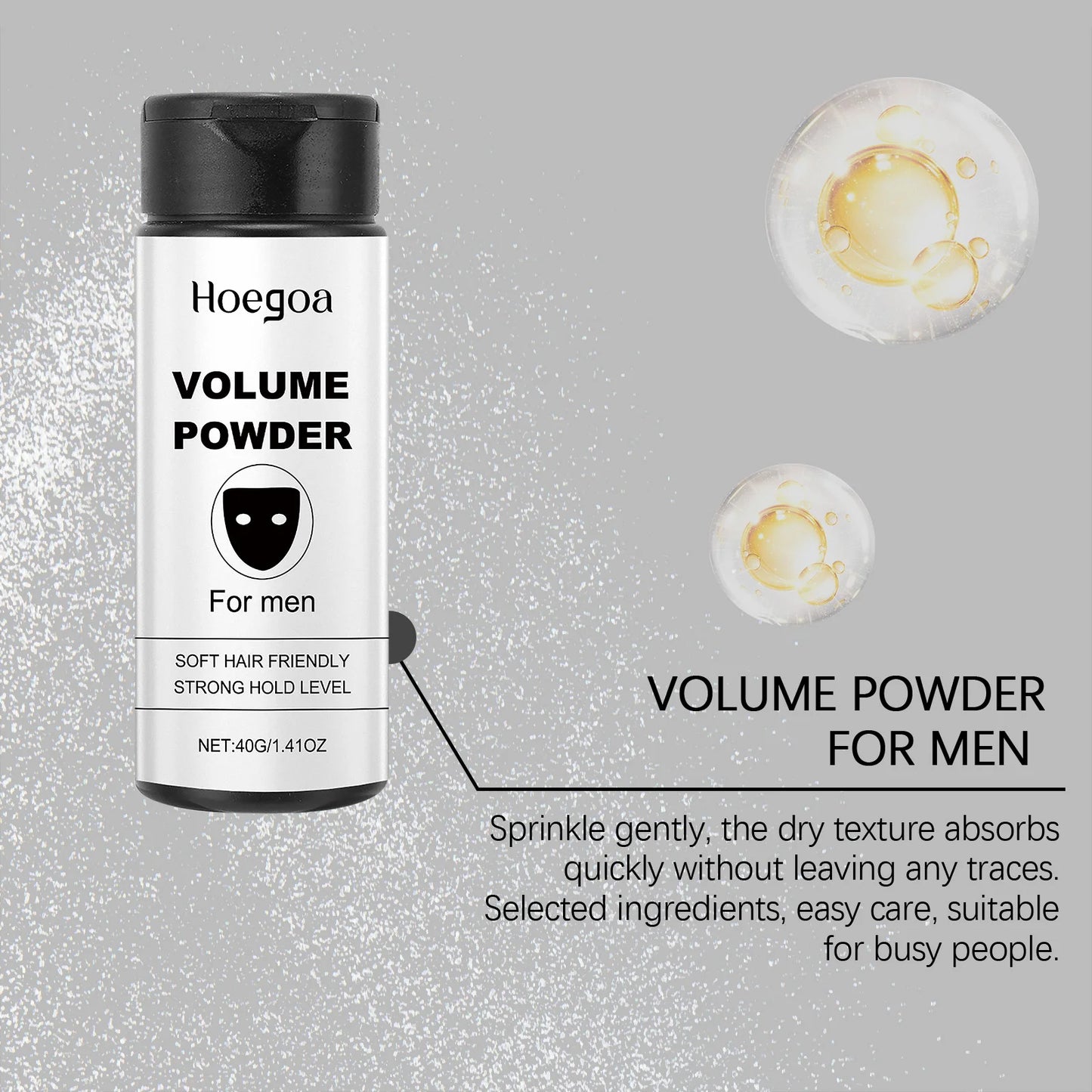 Volumizing Hair Powder Long-Lasting Oil Control Fluffy Hair Powder Increase Hair Volume Enhancing Styling Hair Treatment Salon