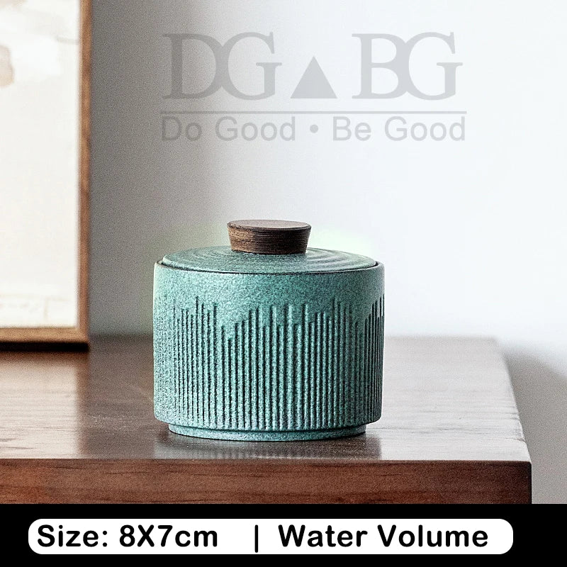 Ceram Green Keepsake Adult Urn Cremation Urns for Human Ashes Dog Cats Bird Cat Memorial Pet Settlements Urns Small Animal Urn