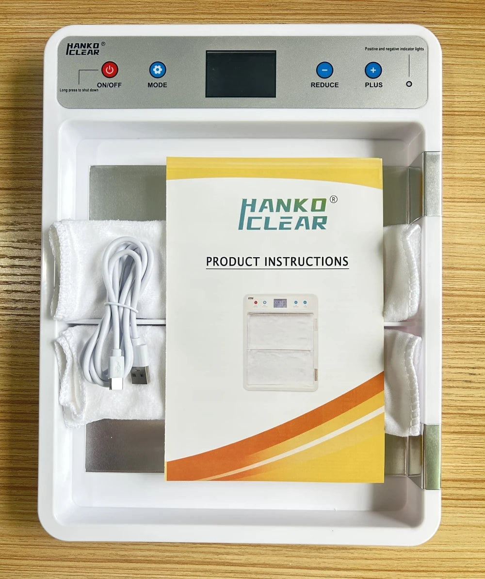 Hankoclear® Hands And Feet Sweating ,Iontophoresis Antiperspirant Machine for Hyperhidrosis New Anti-Sweat Hand Foot