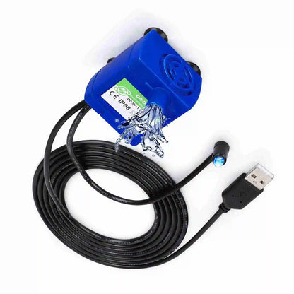 Submersible Water Pump for Pet Fountain with 5.9ft Power Cable, Replacement Pump Pet Fountain