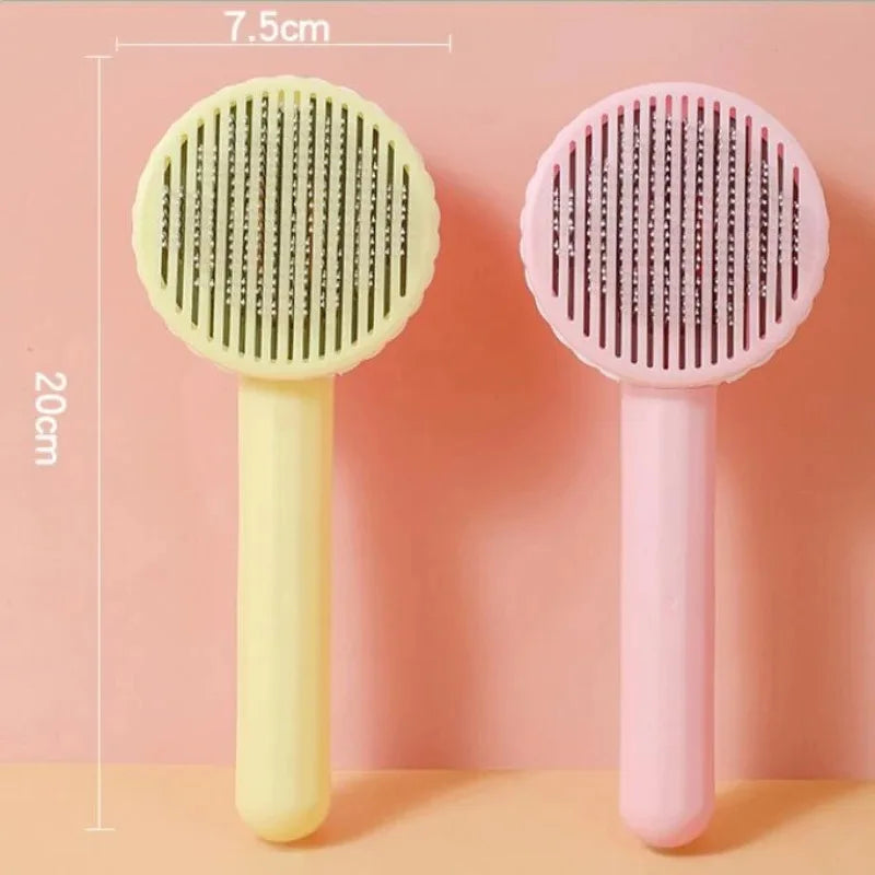Pet Dog Hair Brush Cat Comb Grooming and Care Cat Brush Stainless Steel Comb for Long Hair Dogs Cleaning Pets Dogs Accessories