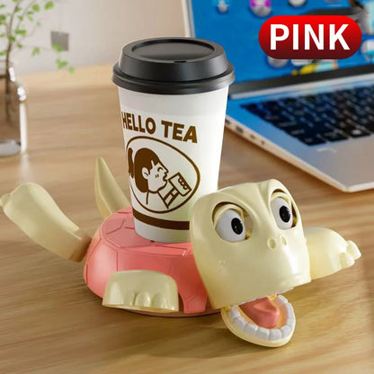 1PC Turtle Coaster, Anti-Slip and Heat-Resistant Silicone Table Drink Mat, Cute Kitchen Decoration Gift