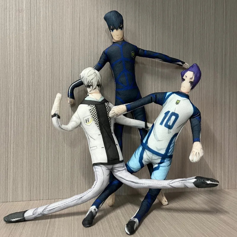 Blue Lock Plush Toys Hot Anime Peripheral Decorative Ornaments Abstract Twistable Wire Frame Decorative Items Gifts For Friends