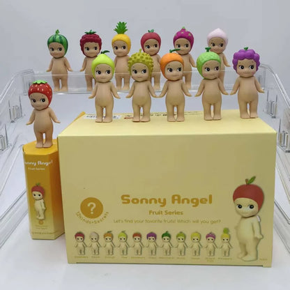 Sonny Angel Mini Figure Fruit  Series Blind Box  Model Anime Doll Desktop Ornament Decor Toy Girl Birthday Gift